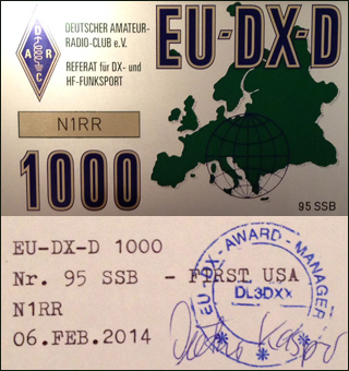 European DX Diploma